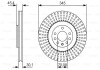 Диск гальмівний BOSCH 0 986 479 A24 (фото 1)