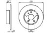 ДИСК ГАЛЬМIВНИЙ ЗАДНIЙ COATED BOSCH 0 986 479 B31 (фото 5)