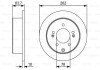 Диск гальмівний BOSCH 0 986 479 W12 (фото 1)