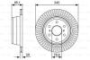 Диск гальмівний BOSCH 0 986 479 W32 (фото 1)