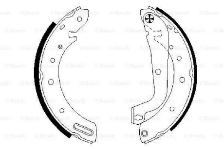 БАРАБАННI КОЛОДКИ BOSCH 0 986 487 583