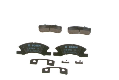 Колодки гальмівні дискові передні, комплект BOSCH 0986494134