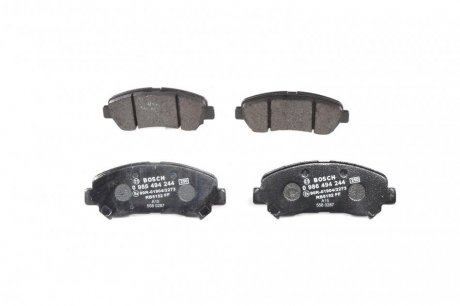 Гальмівні колодки BOSCH 0 986 494 244 (фото 1)