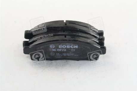 Торм колодки дискові (вир-во) BOSCH 0 986 494 268