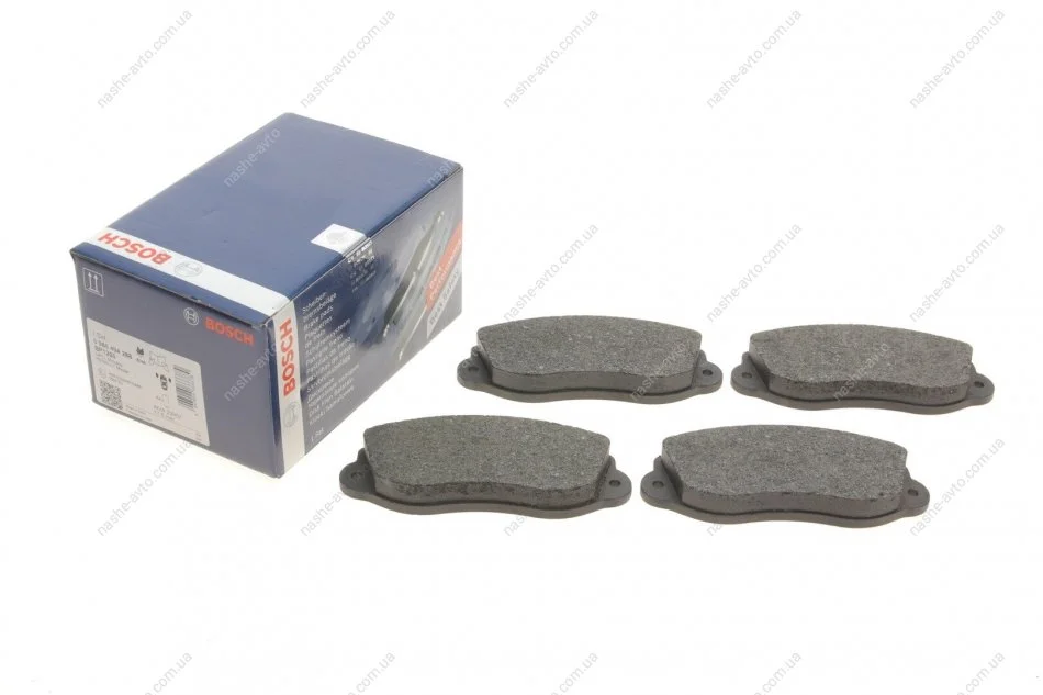 Гальмівні колодки, діскові (вир-во Bosch) BOSCH 0 986 494 288 (фото 1)