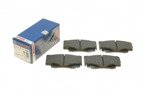 Комплект гальмівних колодок з 4 шт. дисків BOSCH 0 986 494 497