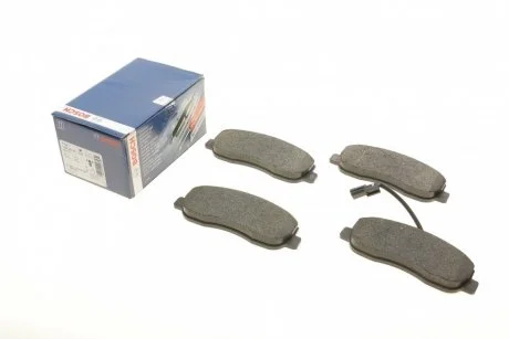 Колодки гальмівні дискові, комплект (Ви-во Bosch) BOSCH 0 986 494 498