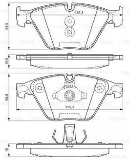 Гальмівні колодки BOSCH 0986494549 (фото 1)