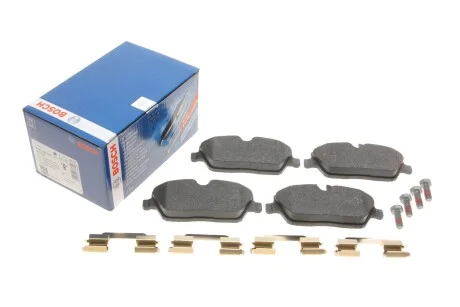 Комплект гальмівних колодок з 4 шт. дисків BOSCH 0 986 494 588