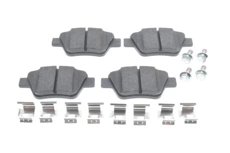 Колодки гальмівні дискові (комплект 4 шт) BOSCH 0 986 494 643