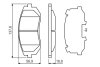 Гальмівні колодки дискові BOSCH 0986494653 (фото 7)