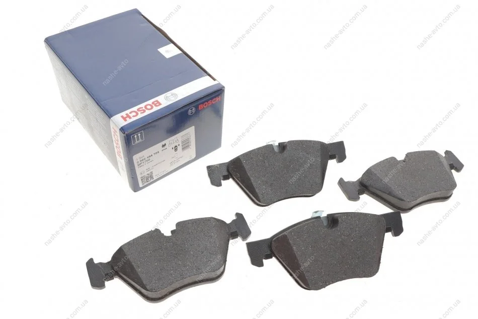 Колодки гальмівні (вир-во Bosch) BOSCH 0 986 494 705 (фото 1)