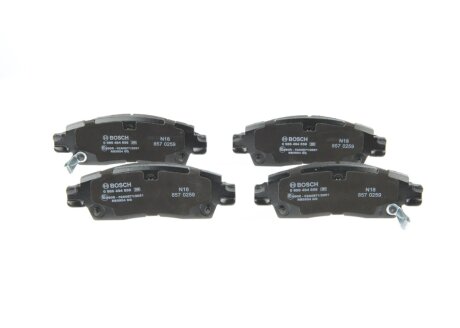 ДИСКОВI КОЛОДКИ ЗАДНI BOSCH 0986494858