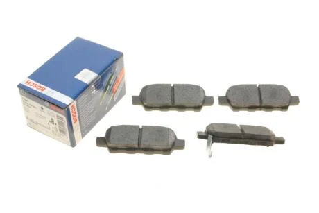 Комплект гальмівних колодок з 4 шт. дисків BOSCH 0986494861