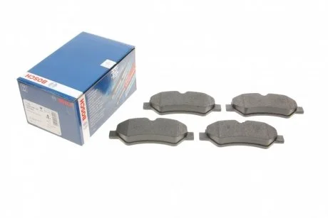 Колодки гальмівні дискові, комплект (Ви-во Bosch) BOSCH 0 986 495 100