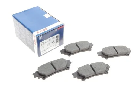 Колодки гальмівні дискові, комплект (Ви-во) BOSCH 0 986 495 174