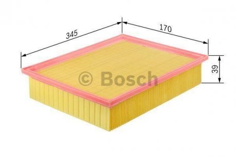 ПОВІТРЯНИЙ ФІЛЬТР BOSCH 1 457 433 272