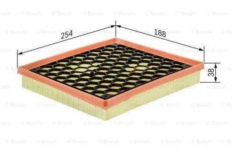 Фільтр повітряний BOSCH 1457433338