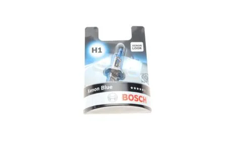 Лампа розжарювання H1 12V 55W P14,5s XENON BLUE (вир-во Bosch) BOSCH 1 987 301 011