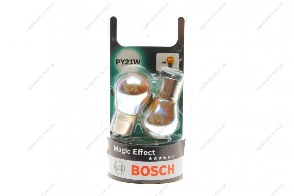 Автолампа сигнальная PY21W Magic Bosch BOSCH 1 987 301 025 (фото 1)