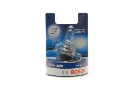 Лампа автомобильная накаливания сигнальная (P21W 12V BA15s) BOSCH 1 987 301 039