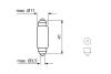 Автолампа світлодіодна 12V 1W SV8,5-8 LED COOL к/т 2 шт BOSCH 1987301509 (фото 6)