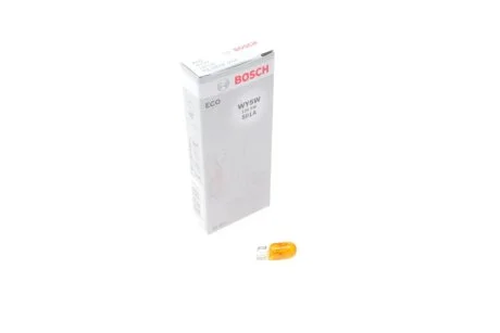 Лампа розжарювання WY5W 12V 5W W2,1x9,5d ECO (вир-во) BOSCH 1987302820