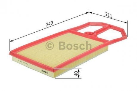 Фільтр повітряний BOSCH 1987429402 (фото 1)