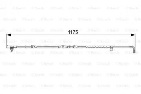 Датчик зношування колодок BOSCH 1987473032