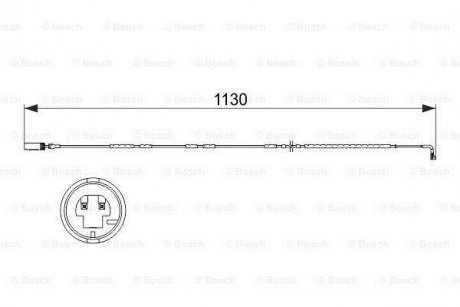 ДАТЧИК ЗНОШУВАННЯ ДИСК.КОЛ.ЗАД BOSCH 1 987 473 505