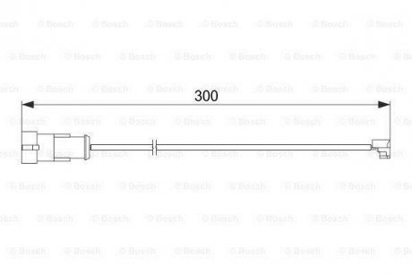 ДАТЧИК ЗНОШУВАННЯ ДИСК.КОЛ BOSCH 1 987 474 573