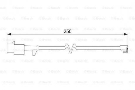 ДАТЧИК ЗНОШУВАННЯ ДИСК.КОЛ.ЗАД BOSCH 1 987 474 574