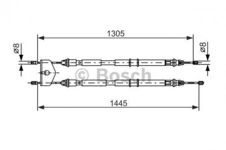 Трос гальма BOSCH 1987477732