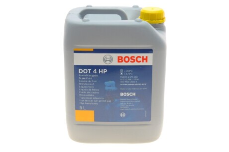 ГАЛЬМІВНА РІДИНА DOT4HP 5.0 L BOSCH 1 987 479 114