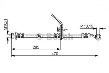 Гальмівний шланг BOSCH 1987481328