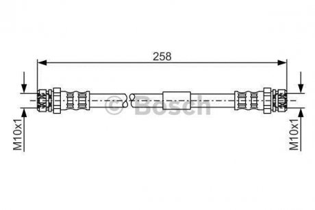 Тормозний шланг BOSCH 1987481369