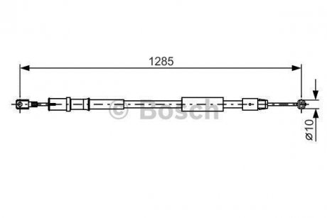 Трос гальма BOSCH 1987482026