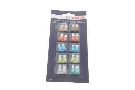 Комплект запобіжників ГАЗ, ВАЗ (вир-во Bosch) BOSCH 1 987 529 037
