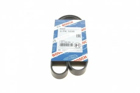Ремінь п-клинової 6pk1038 (вир-во Bosch) BOSCH 1 987 946 000