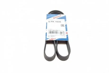 Ремінь генератора 6PK1035 Сенс 1.4 (Bosch) BOSCH 1987946054