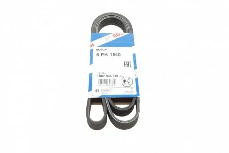 Ремінь клиновий 6pk1490 (вир-во Bosch) BOSCH 1 987 946 099