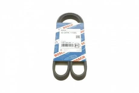 Ремінь пкліновой 6dpk1195 (вир-во Bosch) BOSCH 1 987 946 200
