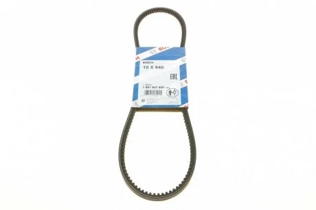 Ремень генератора 10Х940 Сенс 1.3 BOSCH 1 987 947 600