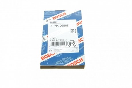 Ремінь п-клинової 4pk698 (вир-во) BOSCH 1 987 947 803