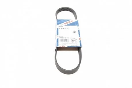 Ремінь п-клинової 5pk710 (вир-во Bosch) BOSCH 1 987 947 909