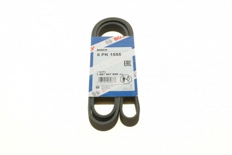 Ремінь поліклін. 6PK1555 BOSCH 1 987 947 949