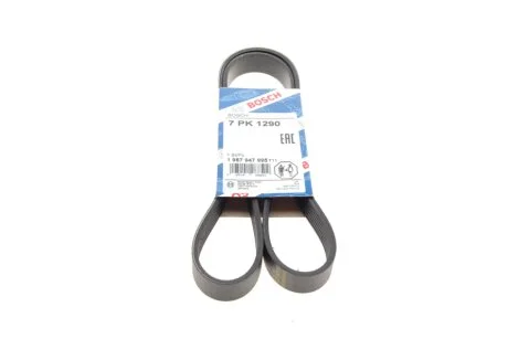 РЕМІНЬ П-КЛИНОВИЙ 7PK1290 BOSCH 1987947995