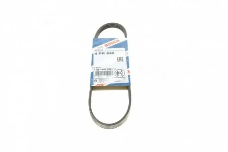 Ремінь п-клинової 4pk640 (вир-во Bosch) BOSCH 1 987 948 330
