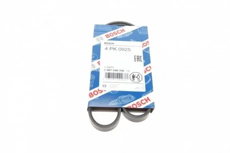 Ремінь п-клинової 4pk925 (вир-во Bosch) BOSCH 1 987 948 350