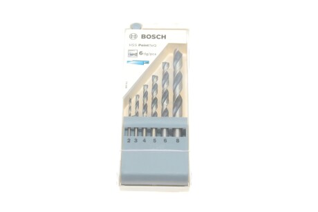 НАБІР СВЕРДЛ PointTeQ 6шт D2-8 BOSCH 2 608 577 346